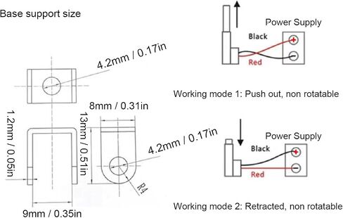 Mini Electric Linear Actuator 24V ، سرعة محرك المحرك الخطي 150N IPX4 30 مم لسكتة دماغية للآلات الصناعية للباب الكهربائي in Saudi Arabia