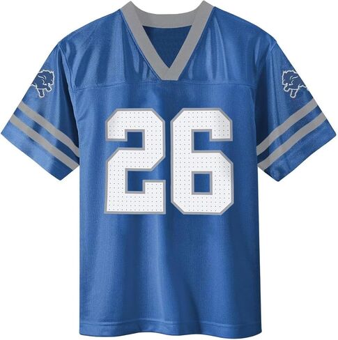 Jahmyr Gibbs Detroit Lions Blue #26 NFL Kids Youth 4-20 Name and Number Color Home Player Jersey Jersey in Kuwait