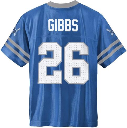 Jahmyr Gibbs Detroit Lions Blue #26 NFL Kids Youth 4-20 Name and Number Color Home Player Jersey Jersey in Kuwait