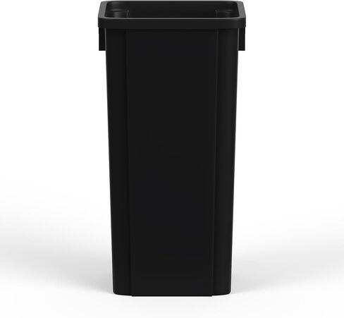 Square Commercial Trash/Garbage Can | Outdoor/Office/Restaurant/School/Kitchen (Gray, 19 Gallon) in Saudi Arabia