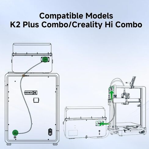 Creality CFS Cable 150 cm Long, Original K2 Plus CFS 485 Extension Cable, Connect Hi Combo/K1C/K1 SE/K1/K1 Max 3D Printers to CFS Filament System, Durable Efficient USB Data Transfer Cables in Saudi Arabia