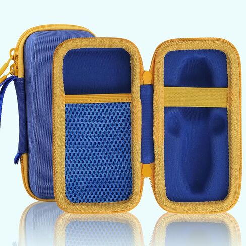 CO2CEA CASE HARD لـ 3DOODLER START + Essentials (2024) مجموعة القلم ثلاثية الأبعاد - منظم التخزين مع فتحات مخصصة لمجموعة النشاط الفني ، وطباعة إعادة ملء الشاحن وشاحن USB ، وحالة Mint Green + Orange Zipper in Saudi Arabia