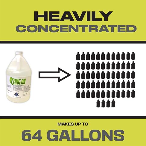 Cling On: Apple Scented Roof Surfactant, Roof Wash Additive for Even Distribution and Easy Rinsing, 64 Fl Oz (1) in Saudi Arabia