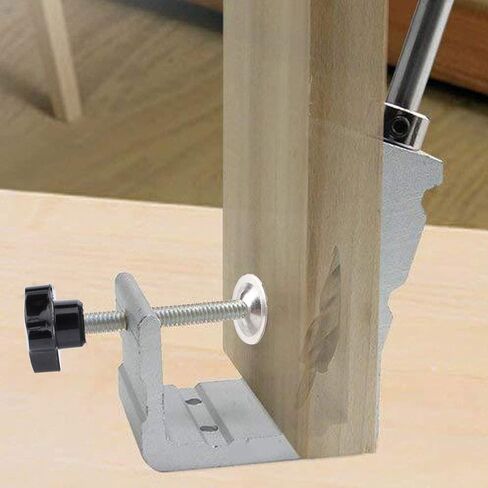 Aluminum Alloy Pocket Hole Fixture Kit Woodworking Oblique Hole Locator Positioner Drilling Tool for Building Frame Cabinets and Fixing Photo Frames in Saudi Arabia