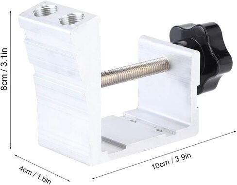 Aluminum Alloy Pocket Hole Fixture Kit Woodworking Oblique Hole Locator Positioner Drilling Tool for Building Frame Cabinets and Fixing Photo Frames in Saudi Arabia