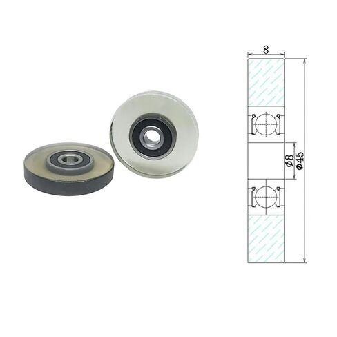 2pcs 8x45x8 628rs محامل مطاطية ناعمة in Kuwait