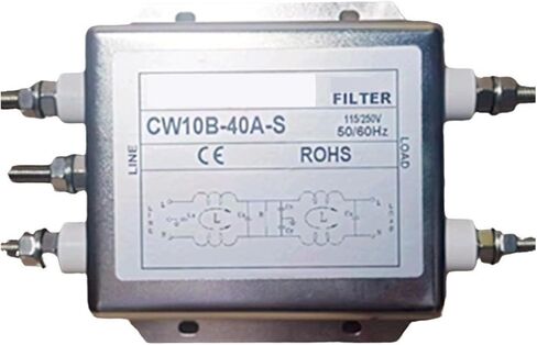 تنقية مرشح خط مرحلة واحدة 220 فولت CW10B-60A80A-S الترباس الحالي المتناسق 50A (80A) in Saudi Arabia