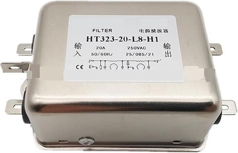 مرشح الطاقة HT323-20-L8-H1 من مرحلتين 20A 220V مضاد للداخل in Saudi Arabia