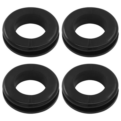 20pcs 3/4inch Rubber Gromsets 5/8 "معرف ، حلقات ثقب مطاطية 20 مم للأسلاك ، المقابس ، الكابلات ، السيارات in Kuwait