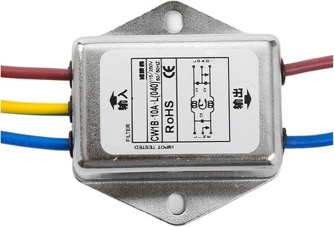 مرشح الطاقة 220 فولت مع خط مضاد للداخل 10A AC CW1B-10A-L (040) (CW1BL2-6A-L (005) ثنائية القصص) in Saudi Arabia