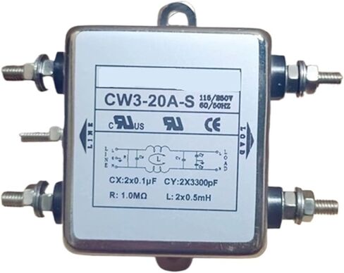 Filter CW3-20A-S15A10A-SCW3L2-6A3A-S التداخل التوافقي أحادي الطور (CW3-6A-T) in Saudi Arabia