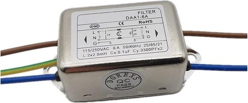 220V6A10A AC FILTER DAA1-6A خط نفس الاتجاه مضاد للتداخل (DAA1-10ALINEINTHESAMDIRECTION) in Saudi Arabia