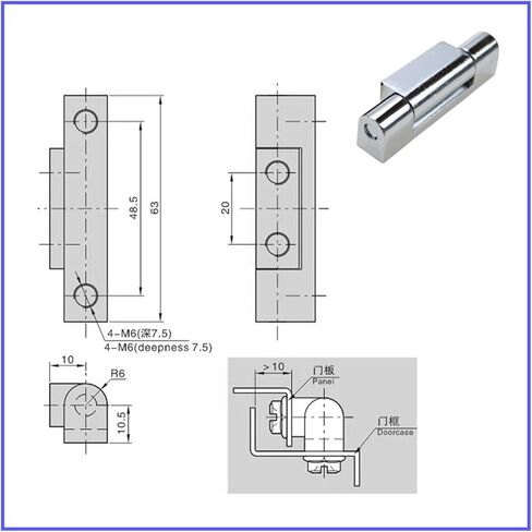مفصلي الحمل zinc zinc سبيكة xg02-157-3-1 xg02-157-3-2 1pcs (xg02-157-3-1) in Saudi Arabia