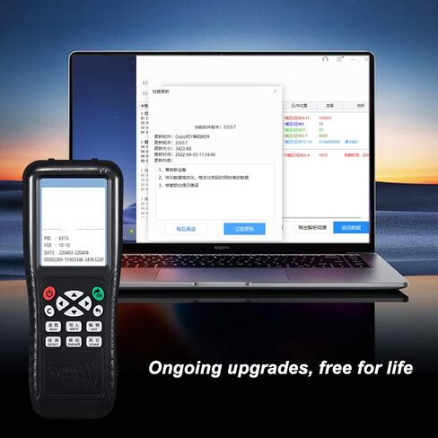 NFC RFID Reader Copier Writer Smart Card Reader Writer Handheld RFID Duplicator with 10 UID Card and 10 Chain in Saudi Arabia
