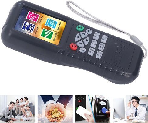 NFC RFID Reader Copier Writer Smart Card Reader Writer Handheld RFID Duplicator with 10 UID Card and 10 Chain in Saudi Arabia