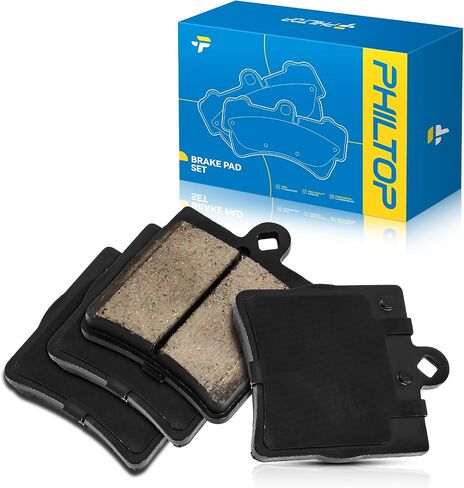 منصات الفرامل الخلفية السيراميك Philtop لـ Hyundai Tucson 2010-2015 ، 4 PCS استبدل # D1157 in Saudi Arabia