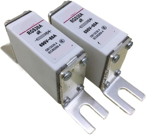 RGS30A 690V 80A Square Tube Hook Fast Fuse Ceramic Fast Fuse 660V in Saudi Arabia