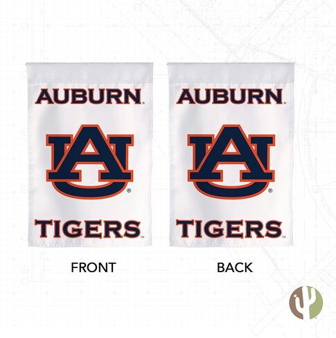 Desert Cactus Auburn University Au Garden Flag - 19 × 12 بوصة Auburn Tigers Banner ، للعرض في الهواء الطلق والأحداث (Design F) in Saudi Arabia