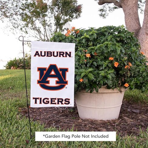 Desert Cactus Auburn University Au Garden Flag - 19 × 12 بوصة Auburn Tigers Banner ، للعرض في الهواء الطلق والأحداث (Design F) in Saudi Arabia