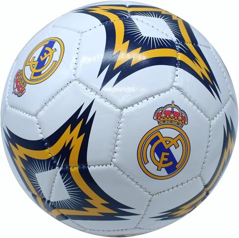 Icon Sports Compatible with Real Madrid Soccer Ball Officially Licensed Player Ball Size 2 (Youth Size) Yellow Flash in Saudi Arabia