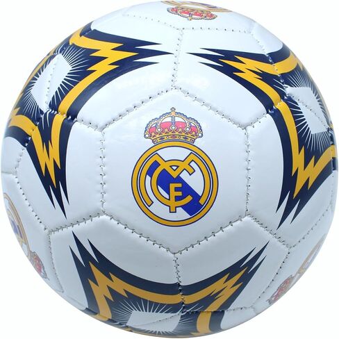 Icon Sports Compatible with Real Madrid Soccer Ball Officially Licensed Player Ball Size 2 (Youth Size) Yellow Flash in Saudi Arabia