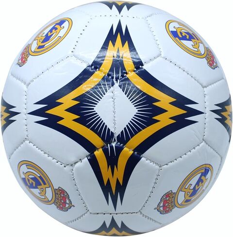 Icon Sports Compatible with Real Madrid Soccer Ball Officially Licensed Player Ball Size 2 (Youth Size) Yellow Flash in Saudi Arabia