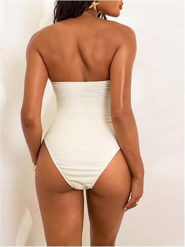 Makemechic Women's One Piece Swimsuit Starfish قطعت ملابس السباحة in Saudi Arabia