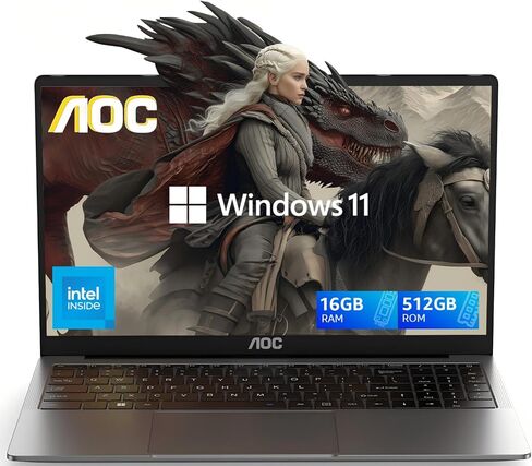 2025 Laptop with AMD Ryzen 7 5700U Processor(8C/16T, Up to 4.3GHz), 16.1 inch FHD Display Laptop 16GB RAM 512GB NVMe SSD Laptop Computer, USB3.2, Type-C, WiFi 6, 53Wh Battery, Backlit KB in Saudi Arabia