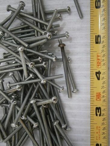 حزمة جديدة من مسامير الماكينة 4/40 × 1 1/2 زنك مستديرة من الصلب الزنك الكثير من 75#2115 متعددة الأغراض مجموعة التماثيل الشاملة للأجهزة wnynenh04305 in Saudi Arabia