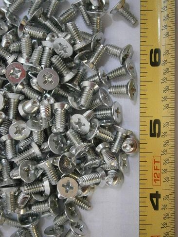 New Pack of Machine Screw 8/32x3/8 Phillips Flat Taptite Undercut Steel Zinc Lot of 100#3464 Multi-Purpose Comprehensive Hardware Fastener Assortment Kit WnyNEH04855 in Saudi Arabia