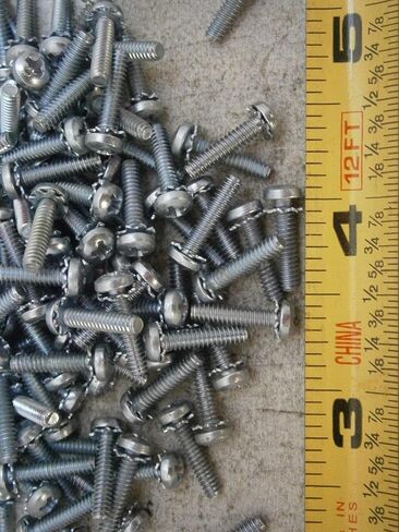 حزمة جديدة من مسامير الماكينة 4/40 × 1/2 Phillips Pan Head Ext Steel الزنك الكثير من 100#5286 متعددة الأغراض مجموعة التماثيل الشاملة أجهزة تشويش Wnyneh04310 in Saudi Arabia