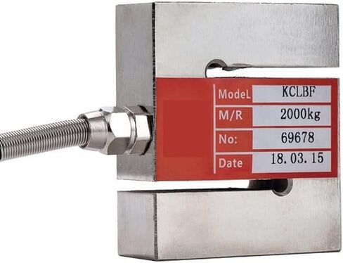 Load Cell Sensor Pull Pressure Force S-Type Load Cell Sensors with Cable Alloy Steel Material Full Capacity 20-2000KG(100KG) in Saudi Arabia