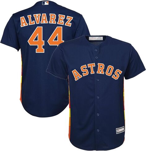 Outerstuff Yordan Alvarez Houston Astros MLB Kids Youth 8-20 Navy Alternate Player Jersey in Kuwait
