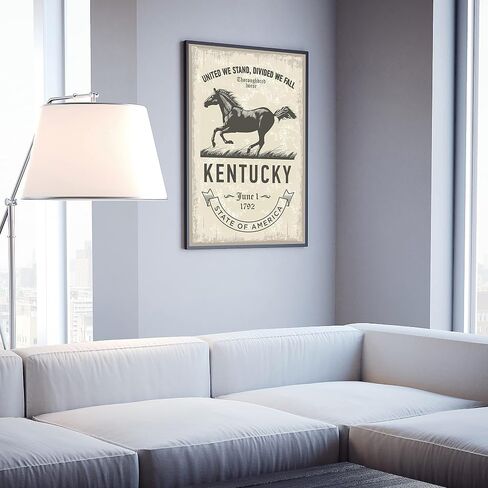 Pera Print Kansas State Poster ، 12 × 18 بوصة ، ألوان مائية ، أسود ، طباعة رسائل ، مستطيلة ، العلم ، غير مؤلف ، ساتان/بريق ، الاستخدام الداخلي ، مكتب منزلي in Saudi Arabia
