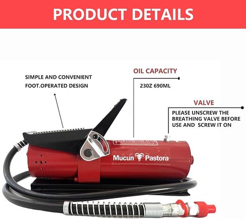 المضخة الهيدروليكية 10000 رطل ، المصعد الهيدروليكي للتحكم في مضخة الهواء ، المضخة الهيدروليكية مع مشغل التحكم عن بُعد ، أحمر in Kuwait