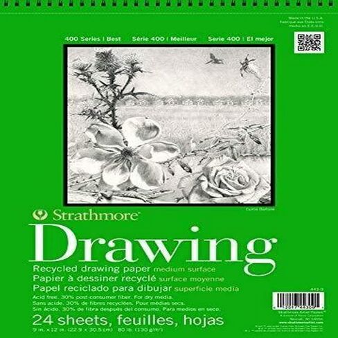 ستراثمور لوحة رسم سلسلة 400-8 400، 18 انش × 24 انش، عاجي/كريمي، 24 ورقة in Kuwait