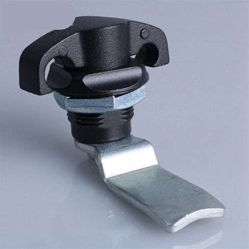 MS714-3 Black Handle Cabinet Cam Lock Zinc Alloy T Shape Rotary Unlock for Distribution Box Switchgear Control Cabinet 1Pcs(MS714 1) in Kuwait