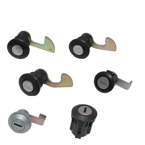 Motorcycle Tail Box Lock with 2 Keys Zinc Alloy Black Motor DIY Accessories YP19 G 1Pcs(C) in Kuwait