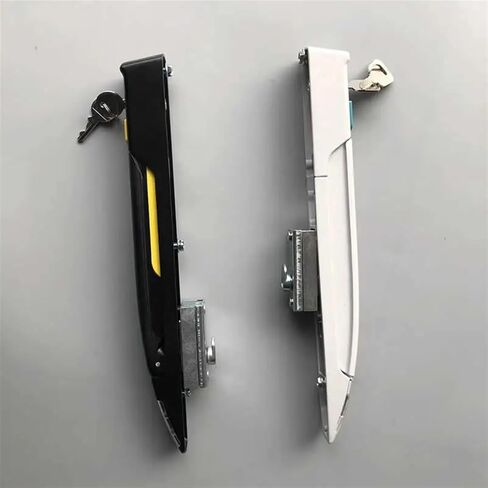 MS867 Connecting Rod Cabinet Lock Network Base Station Linkage Lock Handle 1Pcs(Black) in Kuwait