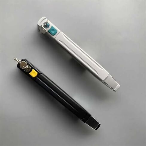 MS867 Connecting Rod Cabinet Lock Network Base Station Linkage Lock Handle 1Pcs(Black) in Kuwait