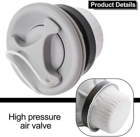 Inflation Valve Air Valve Nozzle Gas Valve Grey Color Gymnastic Mats Kayak in Saudi Arabia