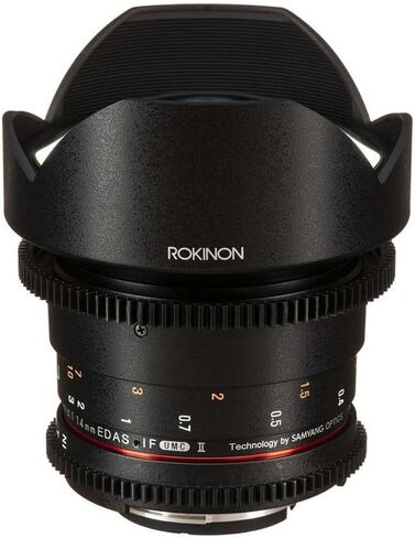 Rokinon Cine DS DS14M-NEX 14mm T3.1 ED AS IF UMC Full Frame Cine Wide Angle Lens for Sony E in Saudi Arabia