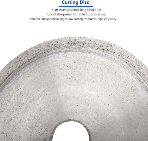 Glass Cutting Disc, Saw Blades Lapidary Cutting Disc Saw Vane/Wing Wheel Glass Ceramic Cutting Disc Lapidary Saw for Cutting Rocks for Glass Crystal Jade (Toothless Tablets in Saudi Arabia