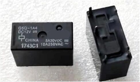 G5Q-1A4 DC12V G5Q-1A4-DC12V G5Q1A4 DC12V 12VDC Relay DIP4 10/20Pcs(20PCS) in Saudi Arabia