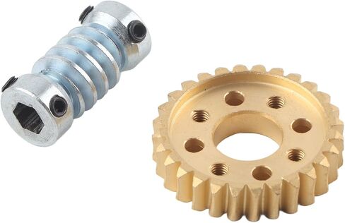 Gear, Mechanical Wheels 6mm Bore Gear Shaft Speed Reducer 28:1 Reduction Ratio Motor Internal Drive Accessories with 28 Teeth Wheel in Saudi Arabia