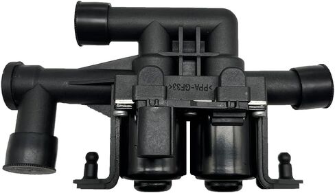 Heater Control Valve Solenoid Fits （2004–2018） BMW X5 E53 E70 F15,（2008-2019） X6 E71 F16 – HVAC Coolant Flow Regulator – Replaces 64116910544, 1147412166, SK416008, 701-005 in Kuwait