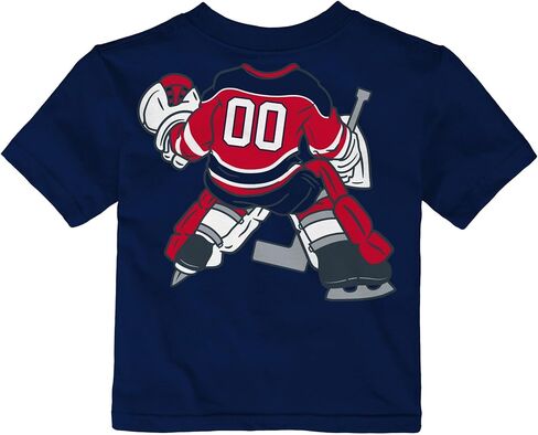 Outerstuff NHL Washington Capitals Infant Short Sleeve Goalie Dreams T-Shirt (12M - 24M) in Saudi Arabia