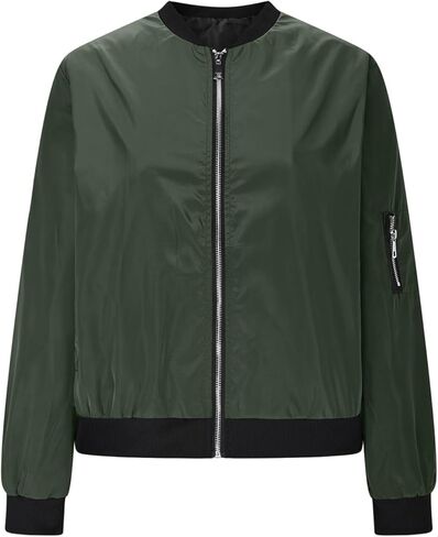 سترات للنساء خفيفة الوزن الخريف معاطف الخريف 2025 مقاومة للماء وعضو الرياح معاطف المطر القنابل المعاطف in Kuwait