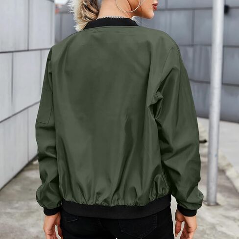 سترات للنساء خفيفة الوزن الخريف معاطف الخريف 2025 مقاومة للماء وعضو الرياح معاطف المطر القنابل المعاطف in Kuwait