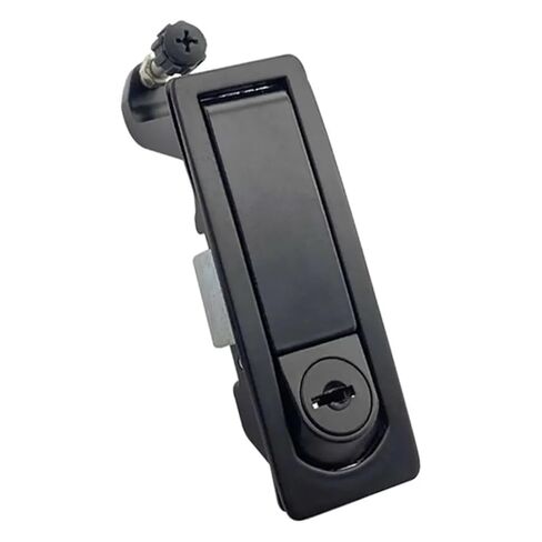 MS606 Metal Box Button Bounce Lock Air Compressor High Pressure Boiler Locks Cabinet Lock 1Pcs(Chrome with Key) in Kuwait